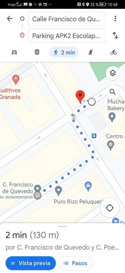 Center Templo Garden Parking Gratis Apartment Granada Ngoại thất bức ảnh